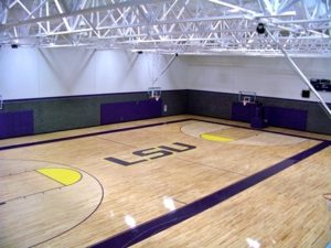 LSU Practice Floor