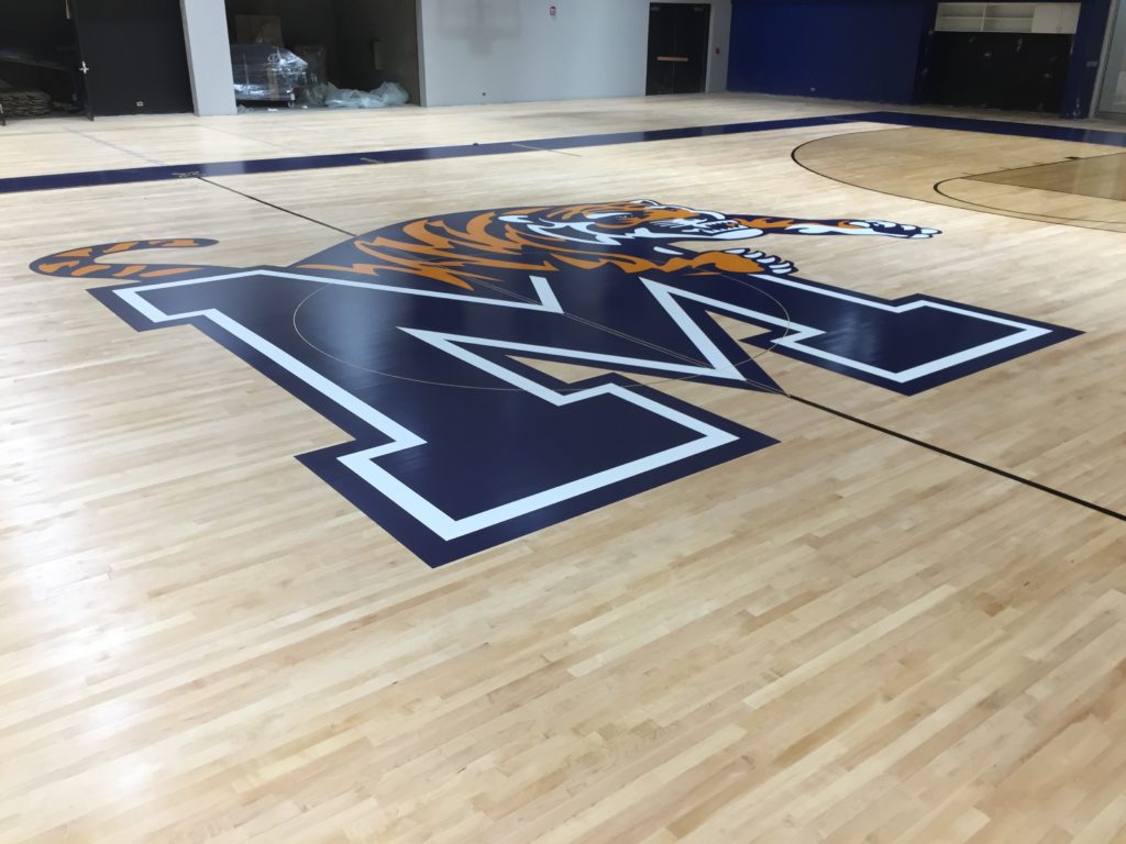 Univ of Memphis Logo - Sports Floors, Inc. Univ of Memphis Logo - Sports Floors, Inc.