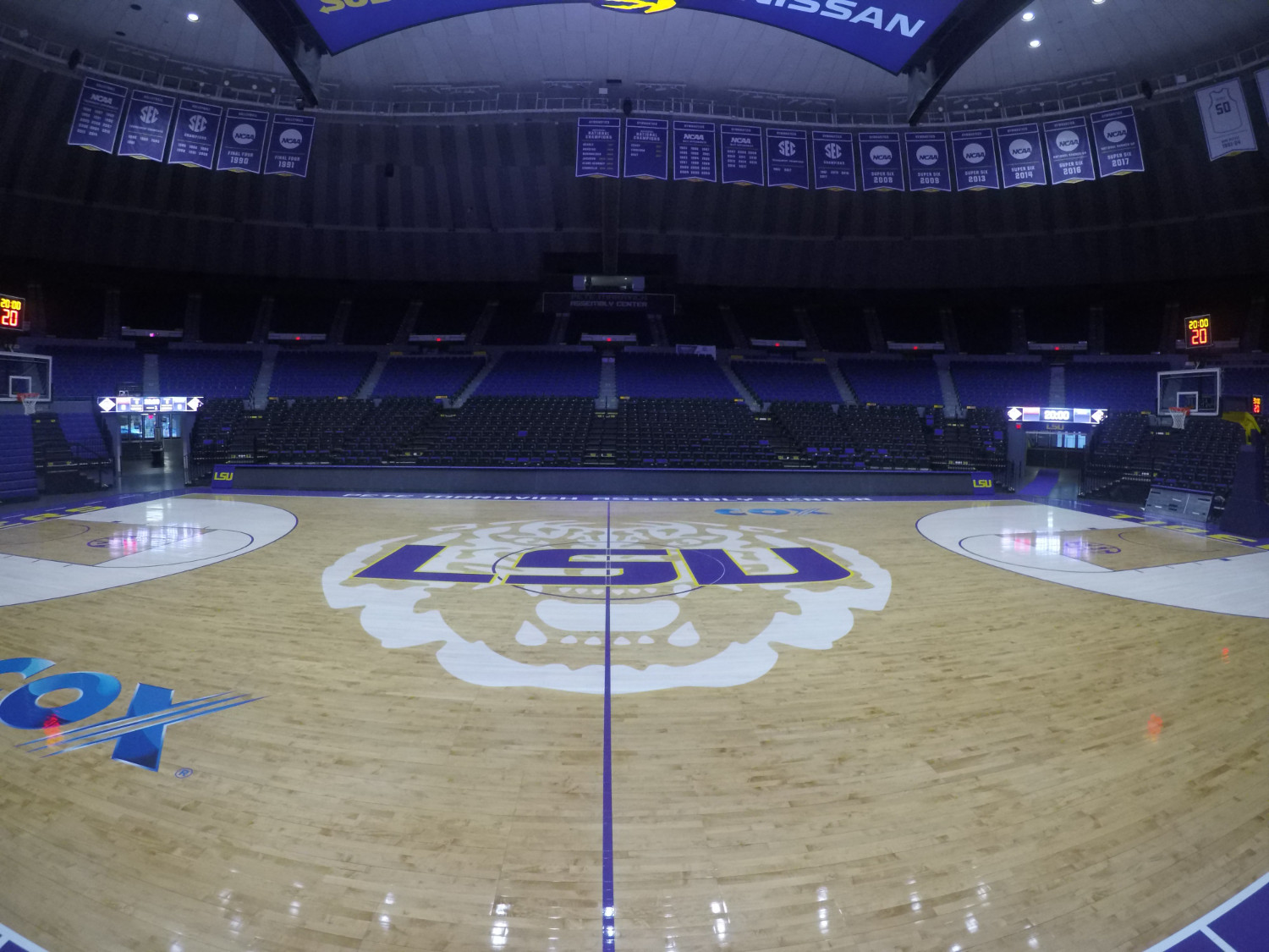 LSU Pete Maravich Assembly Center | Sports Floors, Inc.