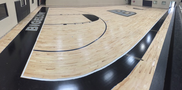 Sports Floors Bigelow Basketball court