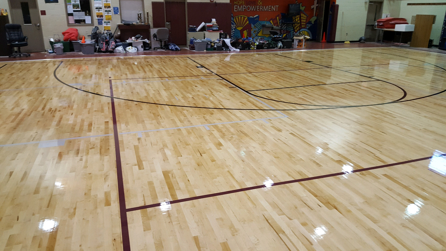 Sports Floors - Emmanuel Center
