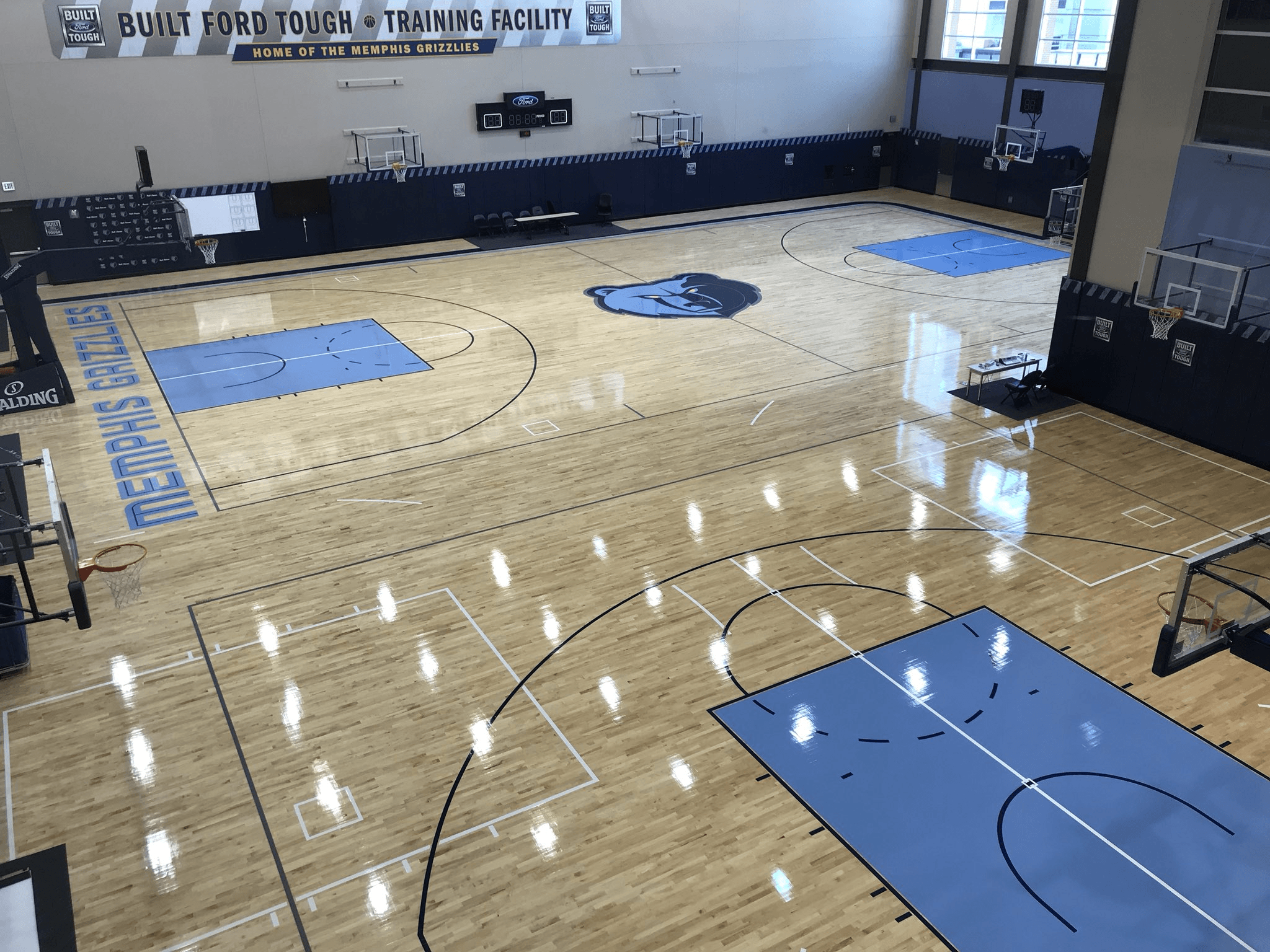 memphis grizzlies basketball court