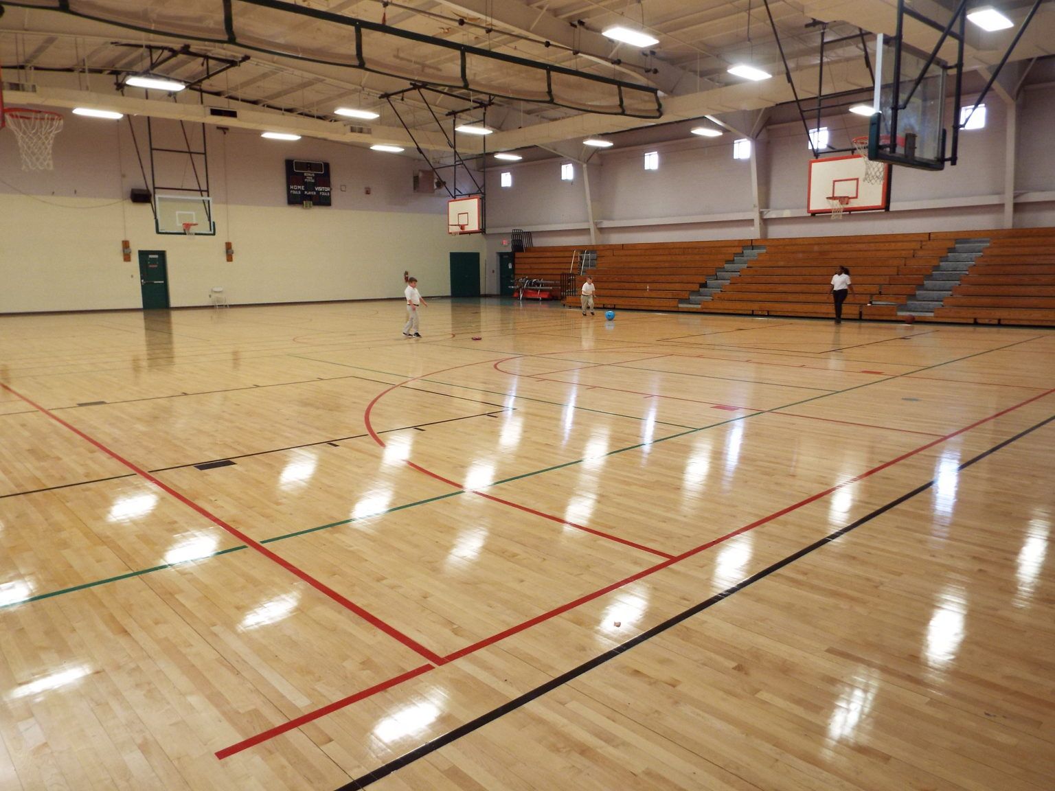 Covington Alternative Learning Center Gym Sports Floors, Inc.