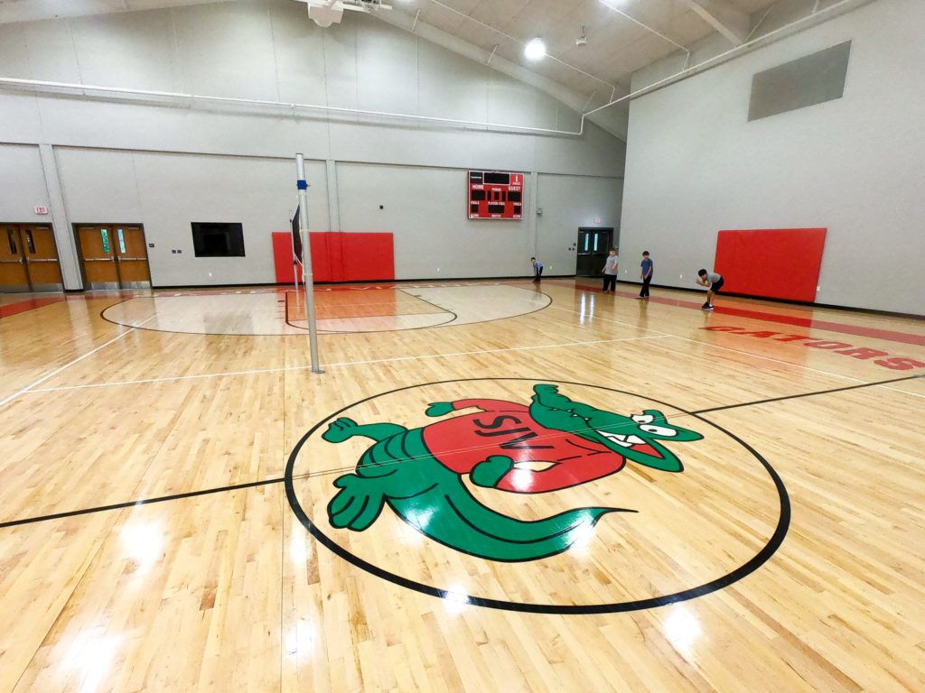 Gym Floor Maintenance 