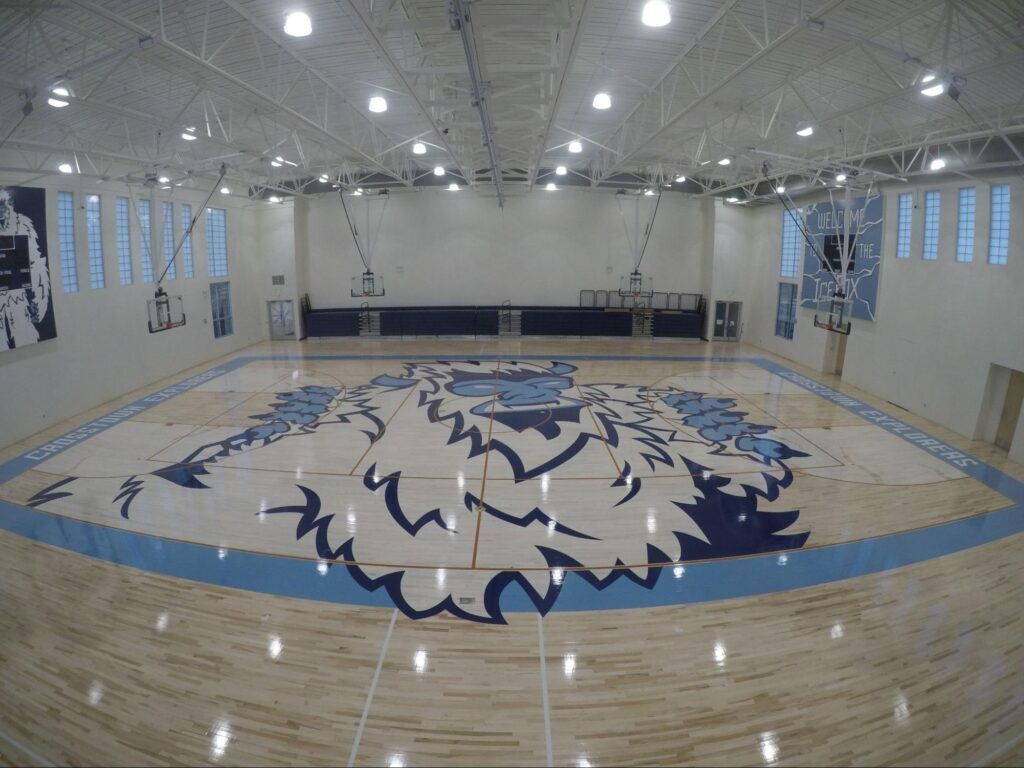 Branding Your Gymnasium Floor